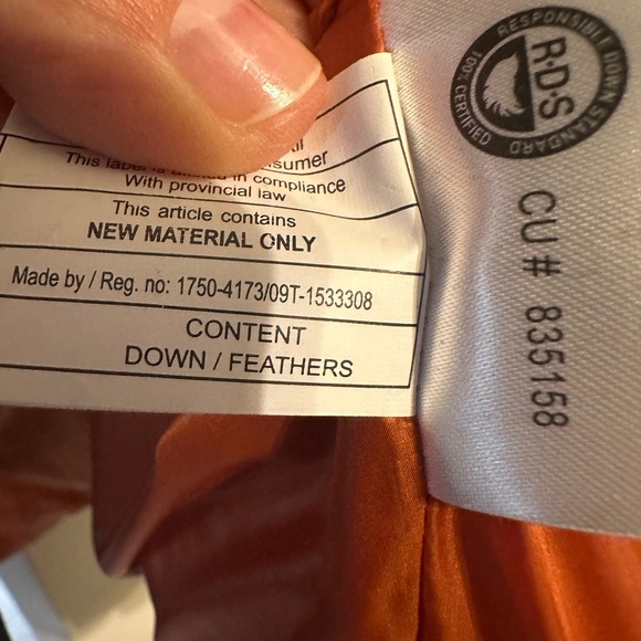 SOSKEN STUDIOS MARISA MINIGUCCI PORTRAIT PRINT DOWN PUFFER JACKET - Picture 6 of 15